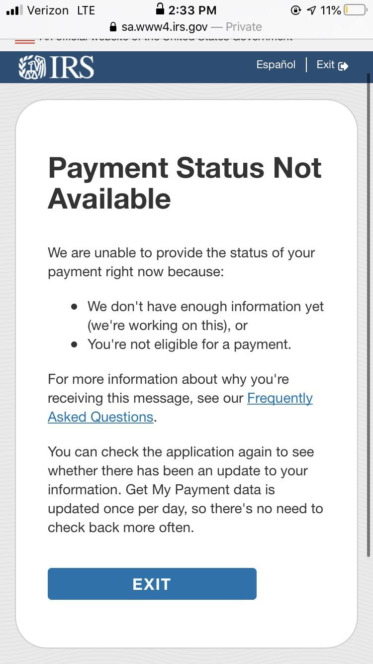 Stimulus Check Status Stimuluscheck Stimulus Check Status Stimuluscheck