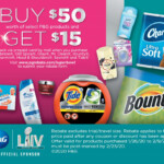 Spend 50 On P G Brands Get Free 15 Visa Gift Card